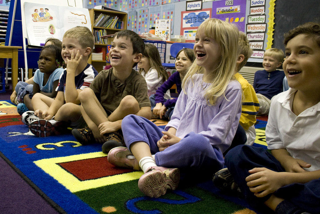 In für Kinder konzipiertem Englischunterricht wird der Spaß groß geschrieben.