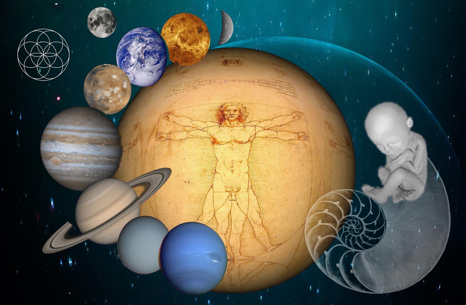 Von den Planeten über den Menschen bis zur perfekten Form...