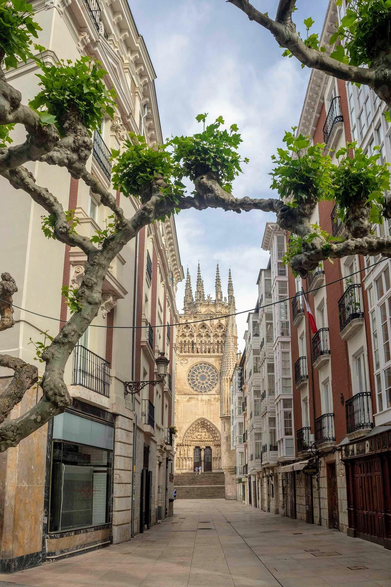 Eine spanische Kathedrale.