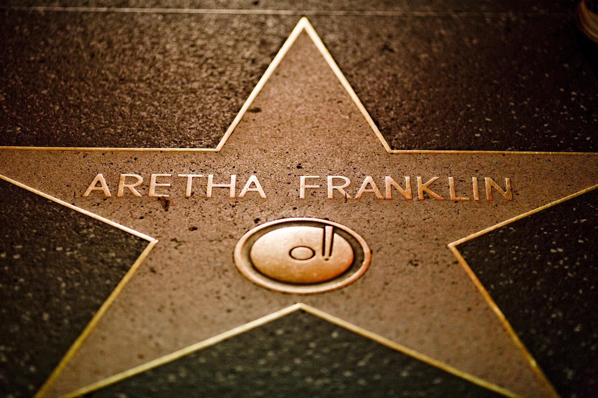 Aretha Franklin wird auch die "The Queen of Soul" genannt.
