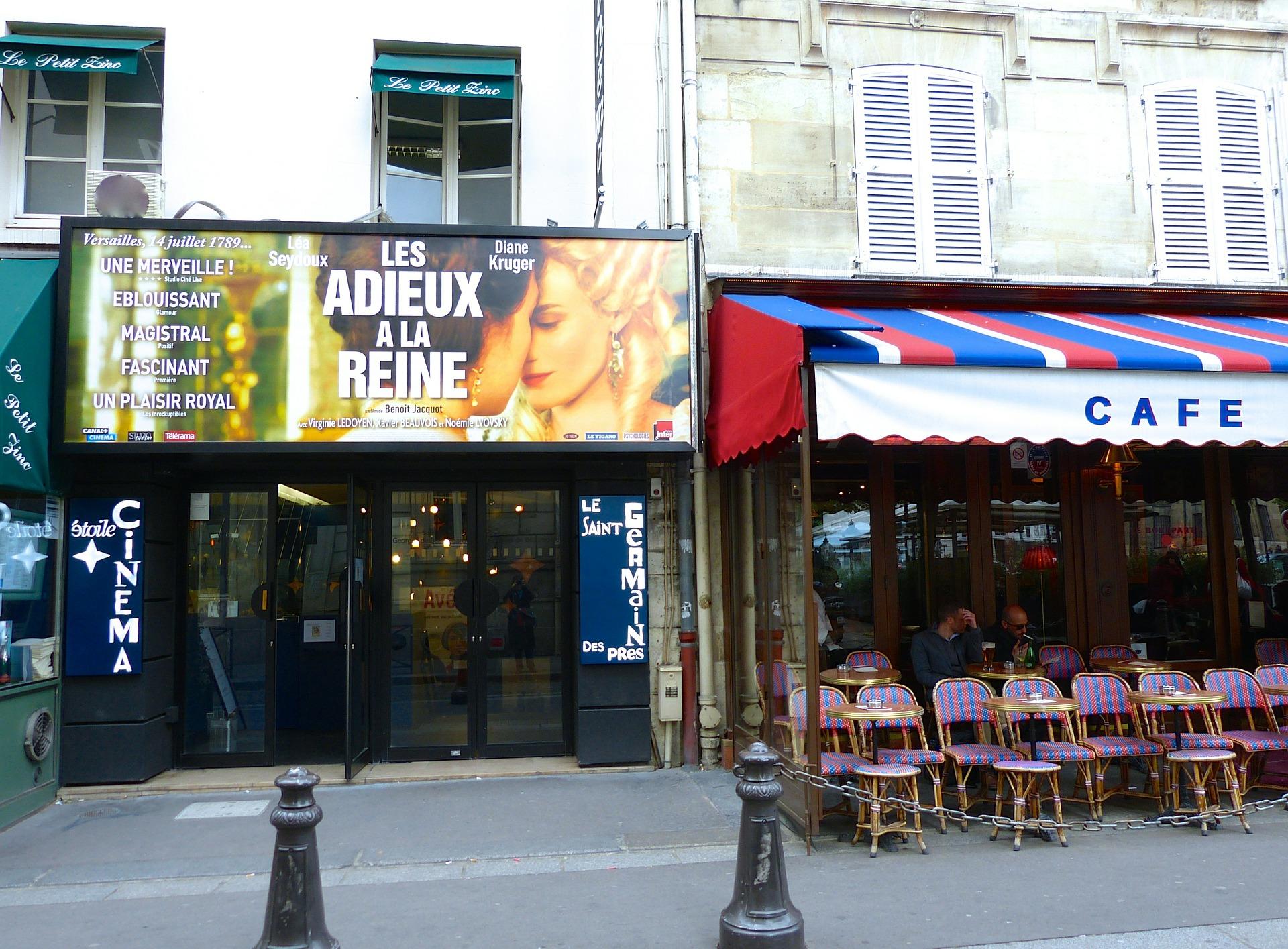 Filme gehören in Paris und Frankreich zum Alltag