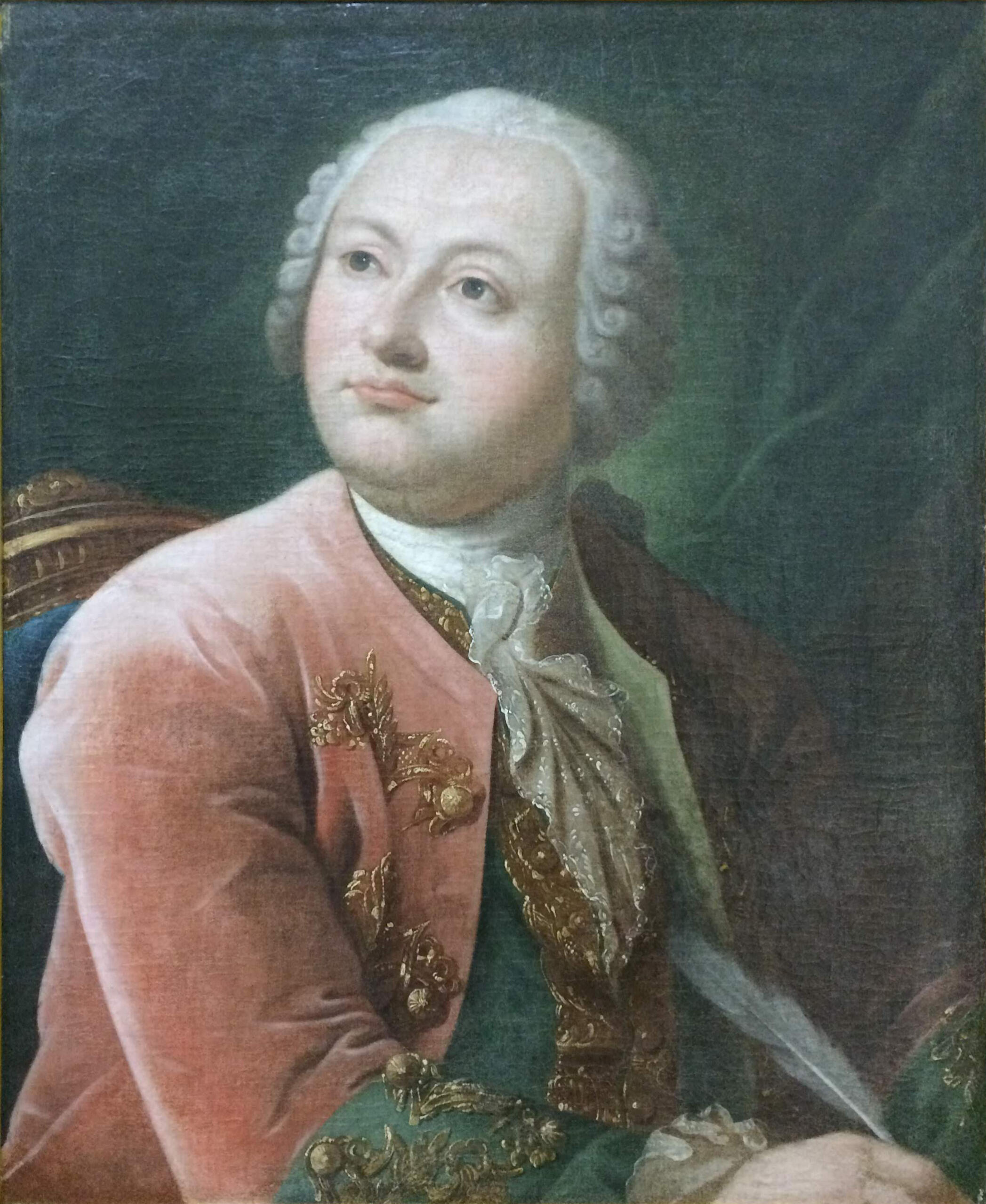 Ein Portrait von Michail Wassiljewitsch Lomonossow.