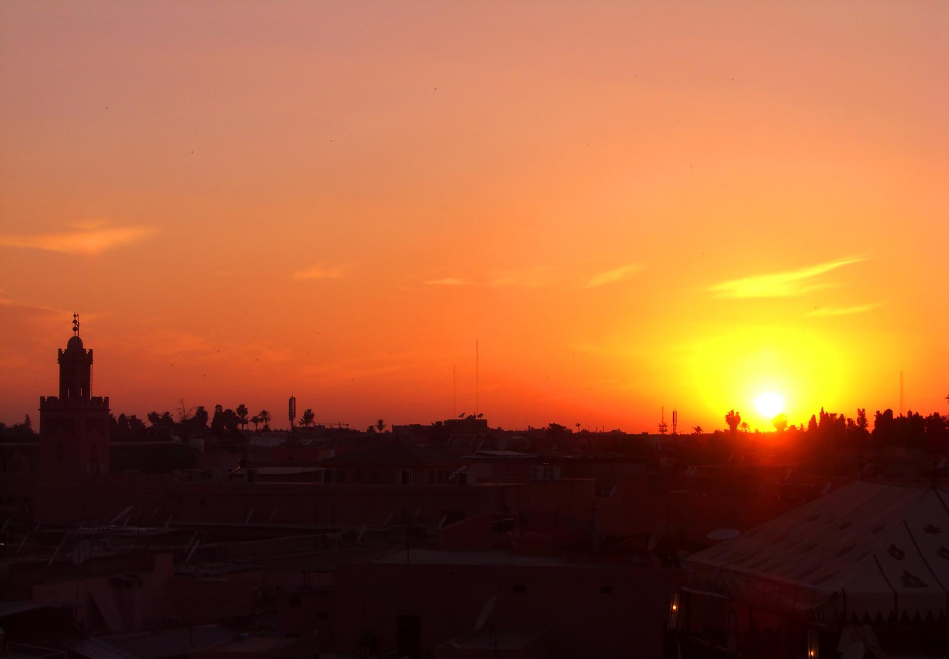 Der arabische Name für Marokko bedeutet "Land des Sonnenuntergangs".