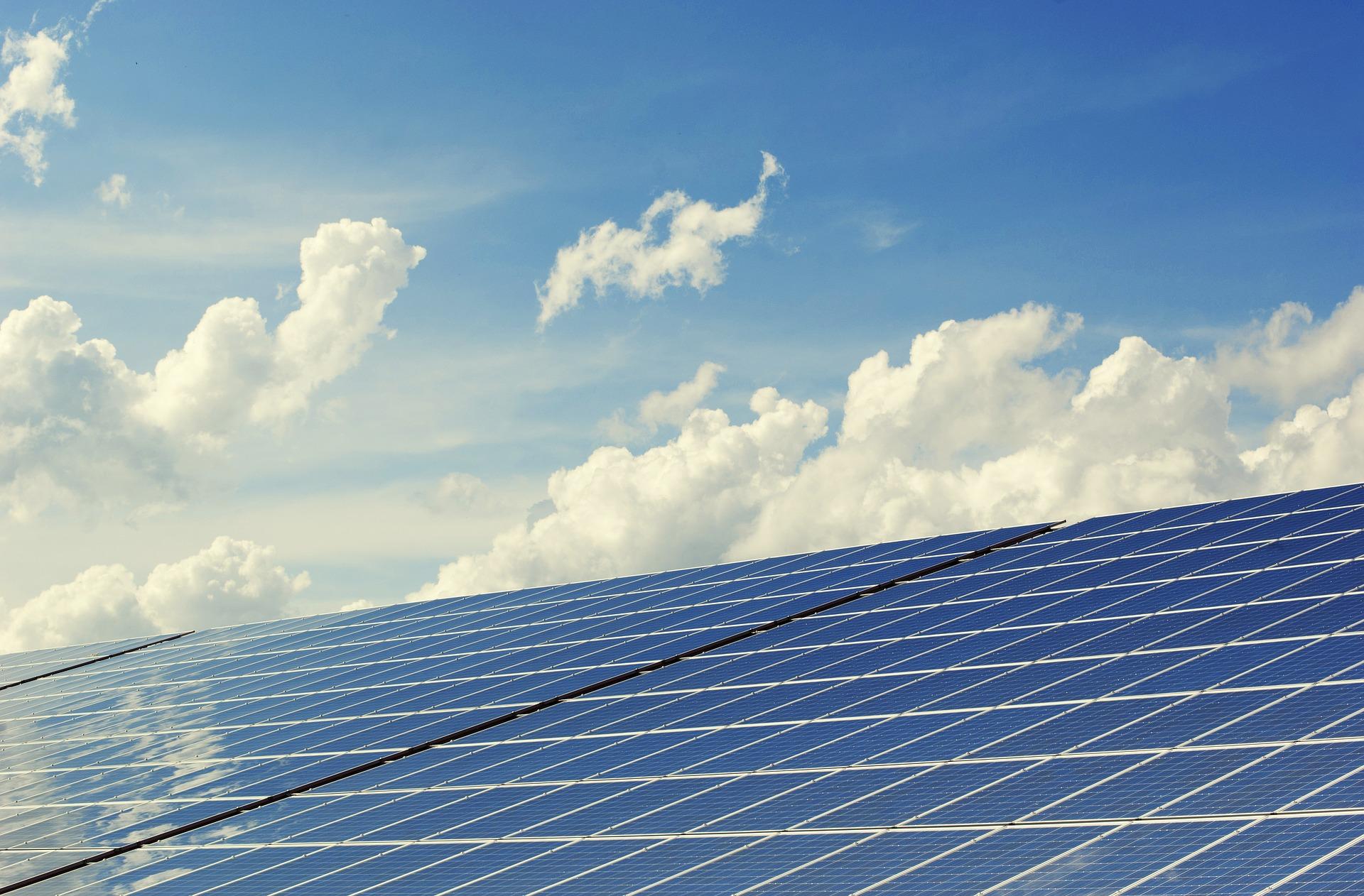 Solarenergie steht für eine saubere Zukunft und die Energiewende