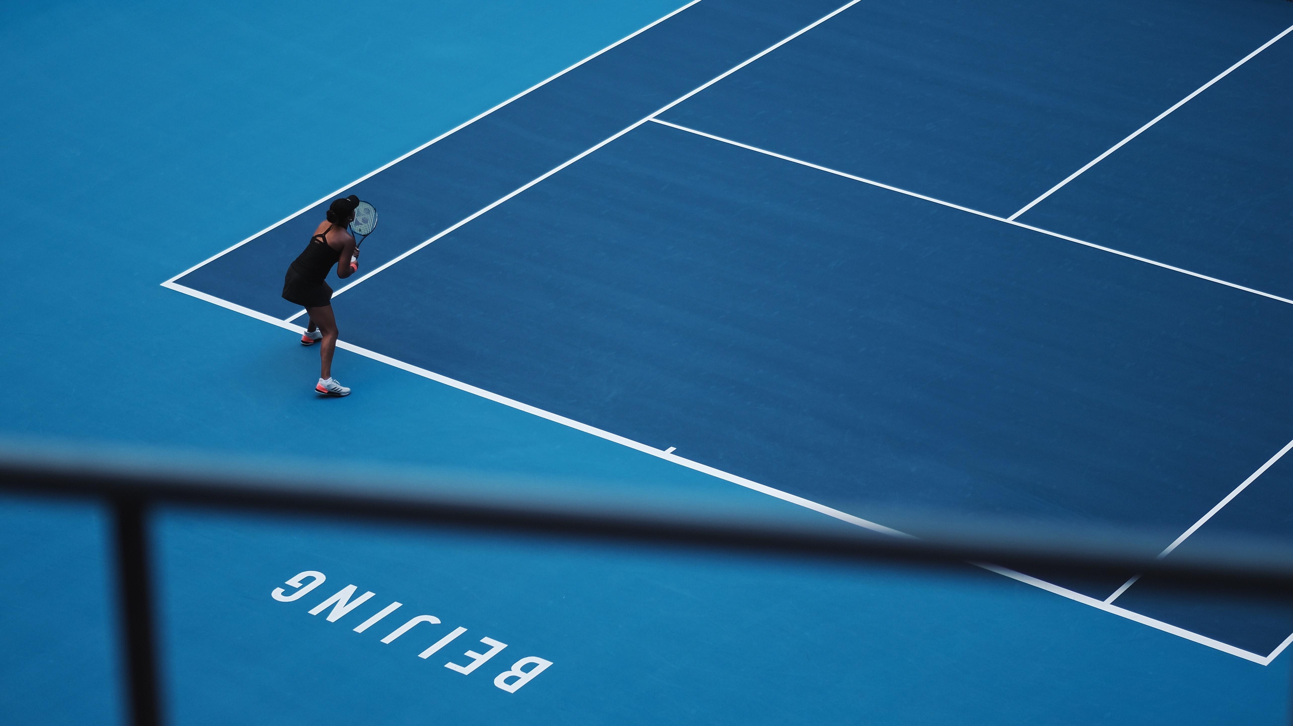 Naomie Osaka ist eine berühmte japanische Tennisspielerin.