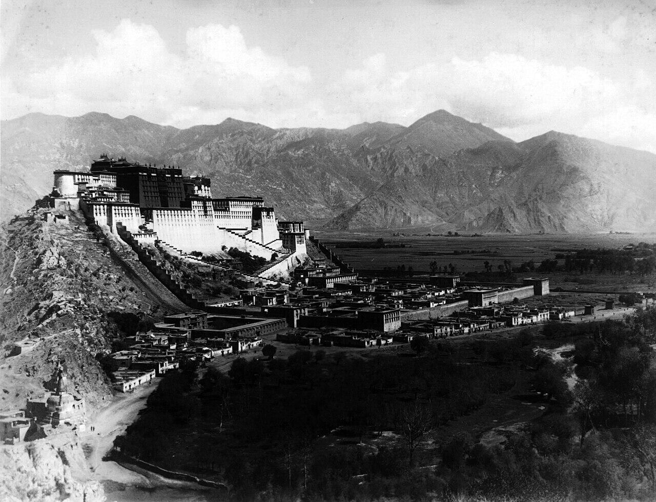 Potala Palace in den 1920ern