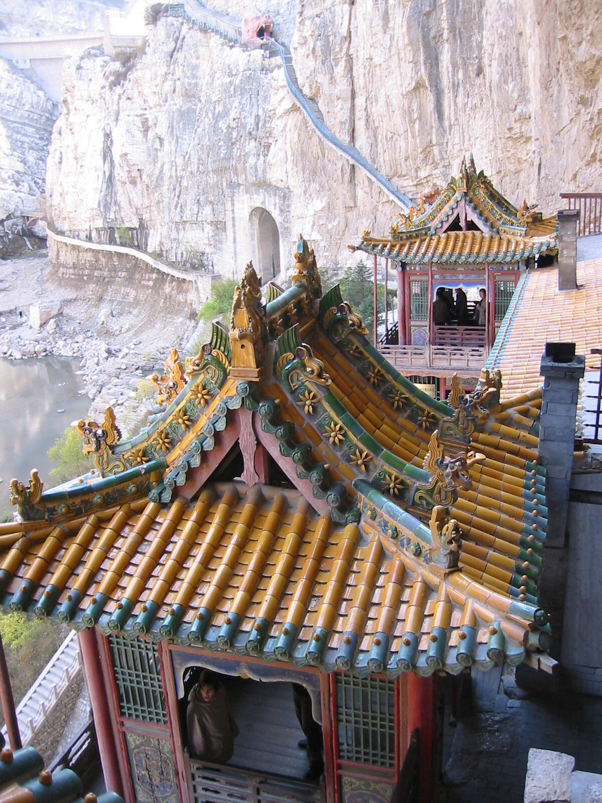 Das Xuankong Si Kloster.