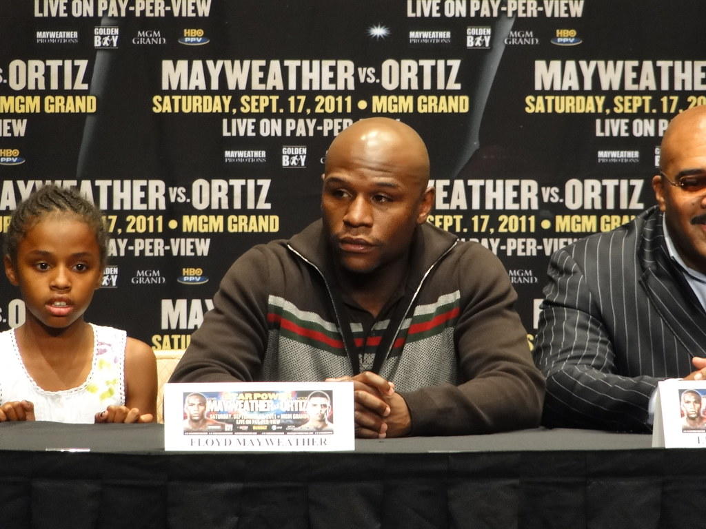 Floyd Mayweather war stolz auf seine Erfolge.
