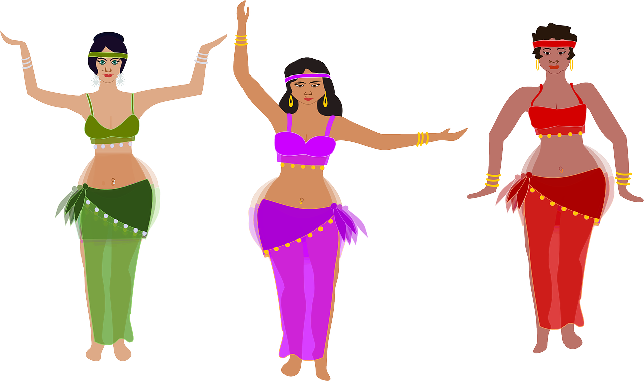 Arabische Tänze sorgen für eine tolle Figur.