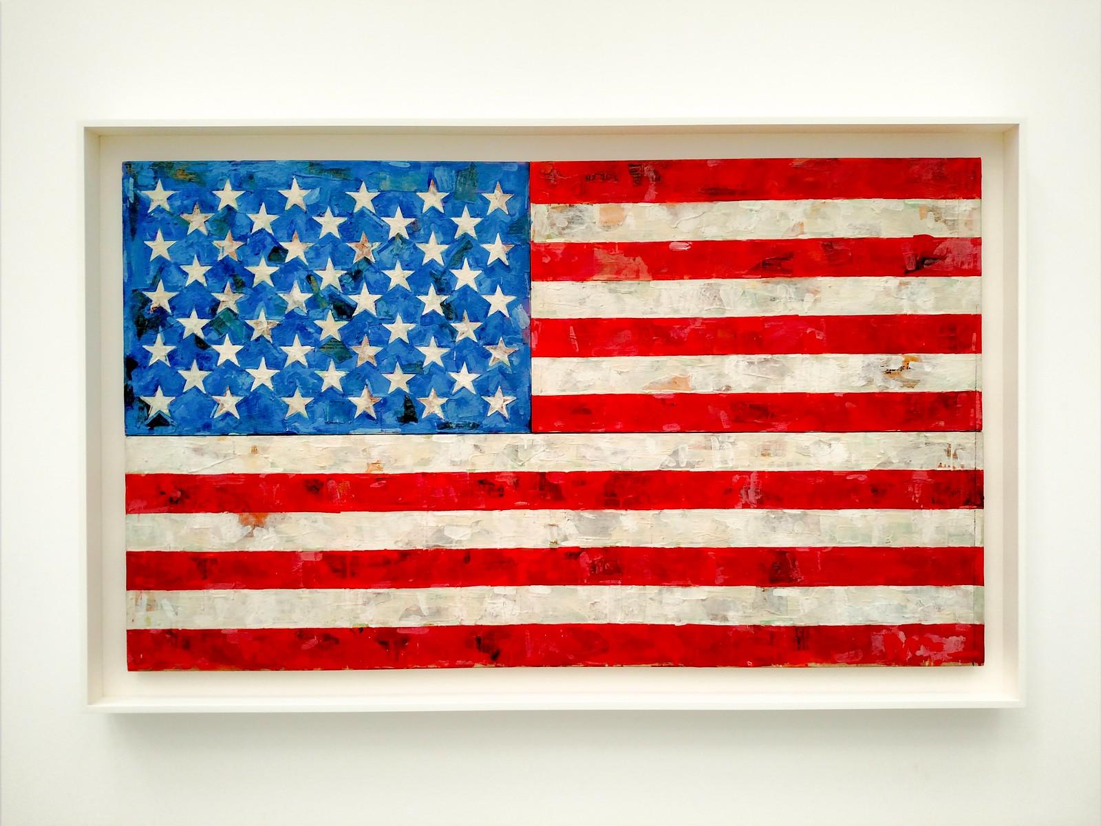 Was ist das Lieblingsmotiv von Jasper Johns?