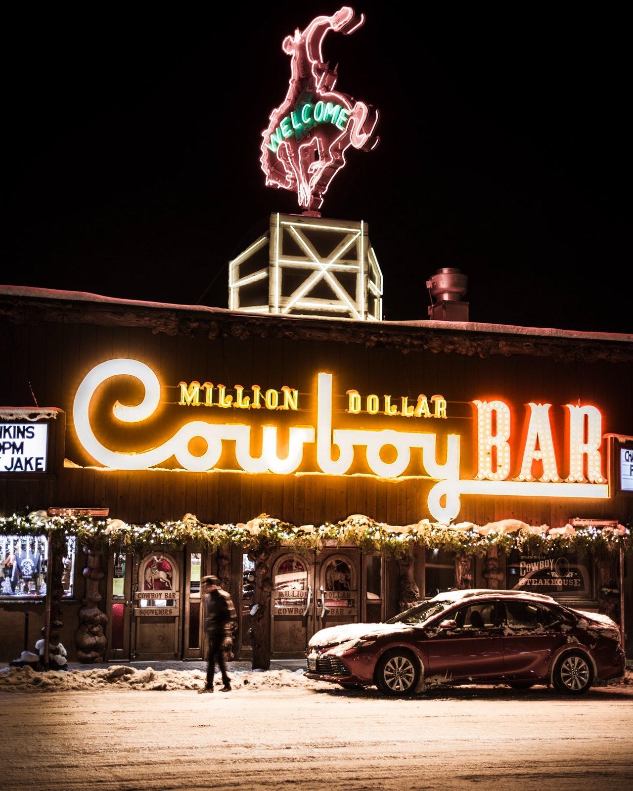 Warst Du schon einmal in einer Cowboy Bar?