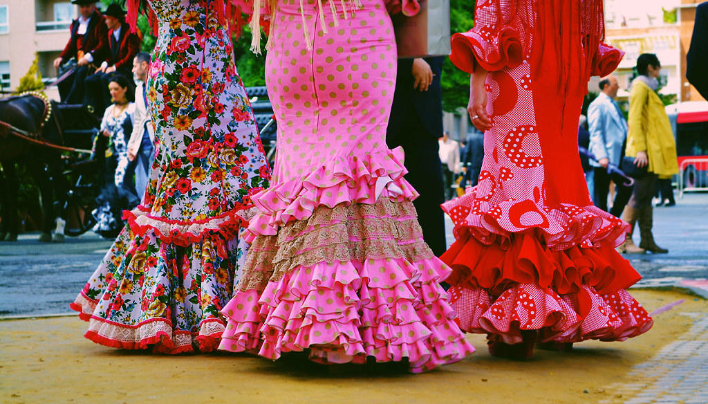 Hast Du schon einmal ein traditionelles Flamenco Kleid getragen?