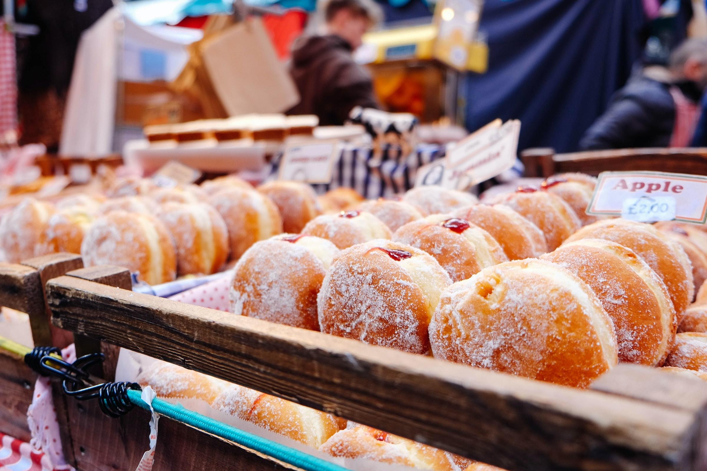 Berliner sind ein typisch deutsches Essen