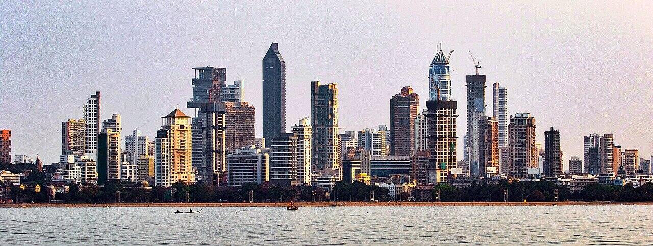 Die Skyline von Mumbai