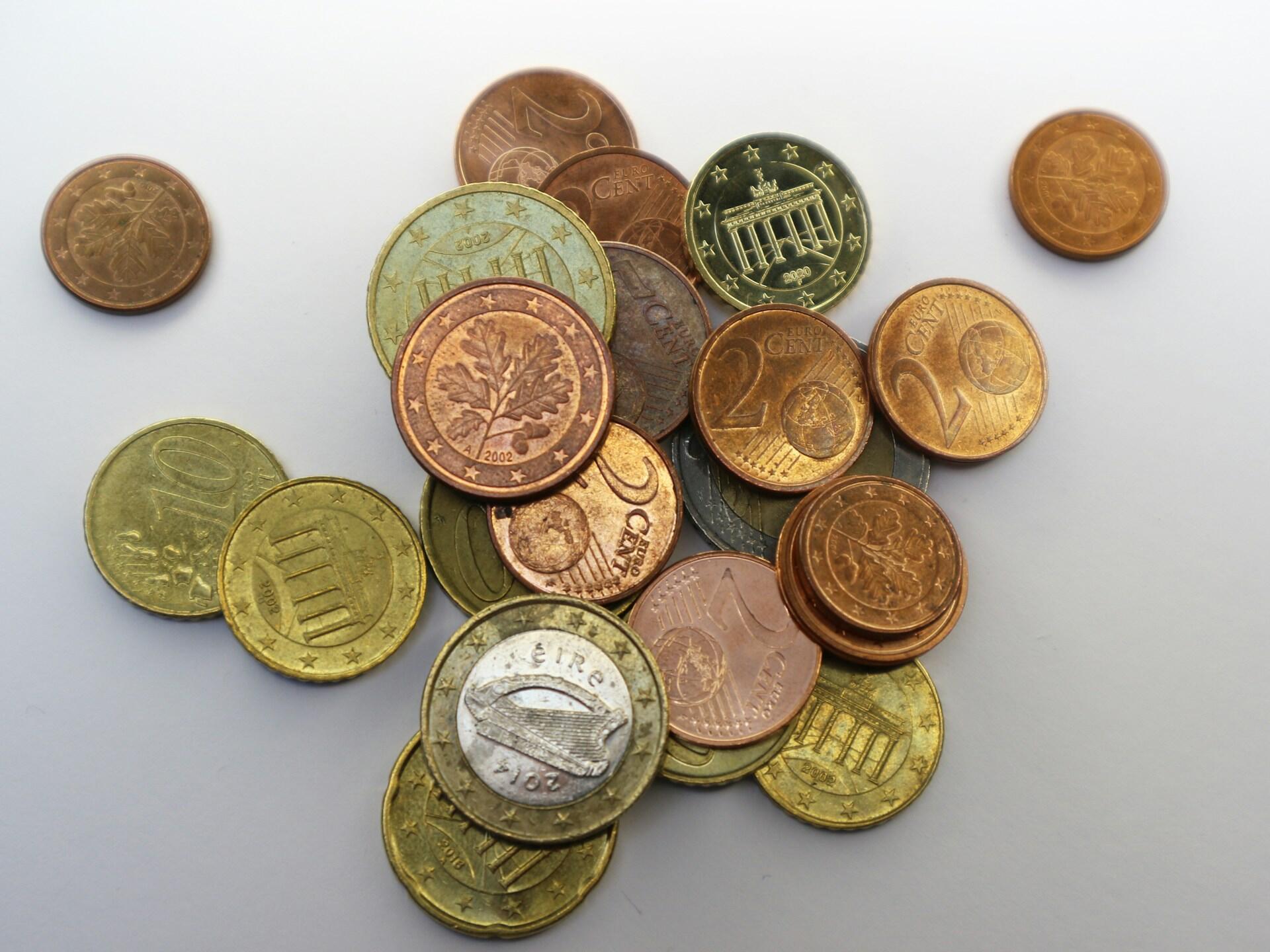 Euro Muenzen Geld
