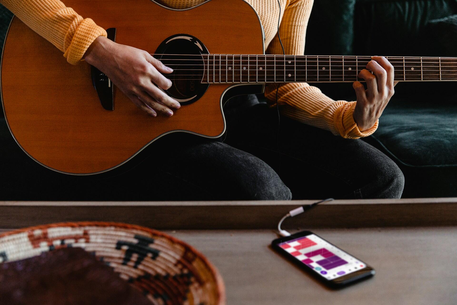 Gitarre lernen per App