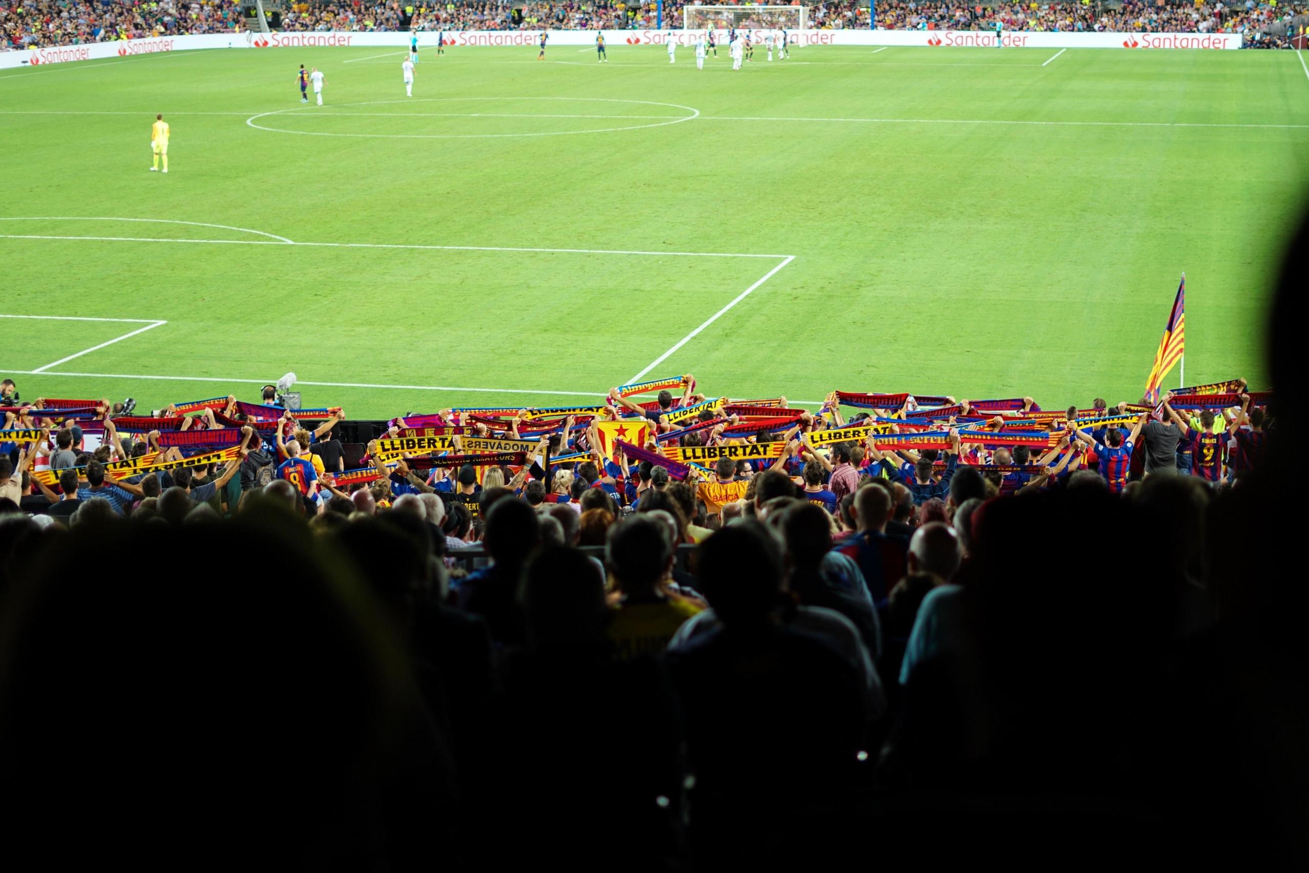 Der Fußball ist in Spanien heilig.