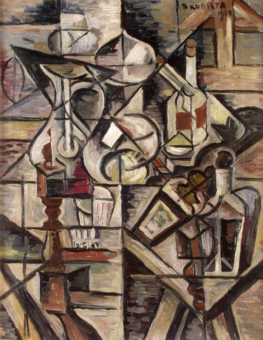 Ein kubistisches Stilleben.