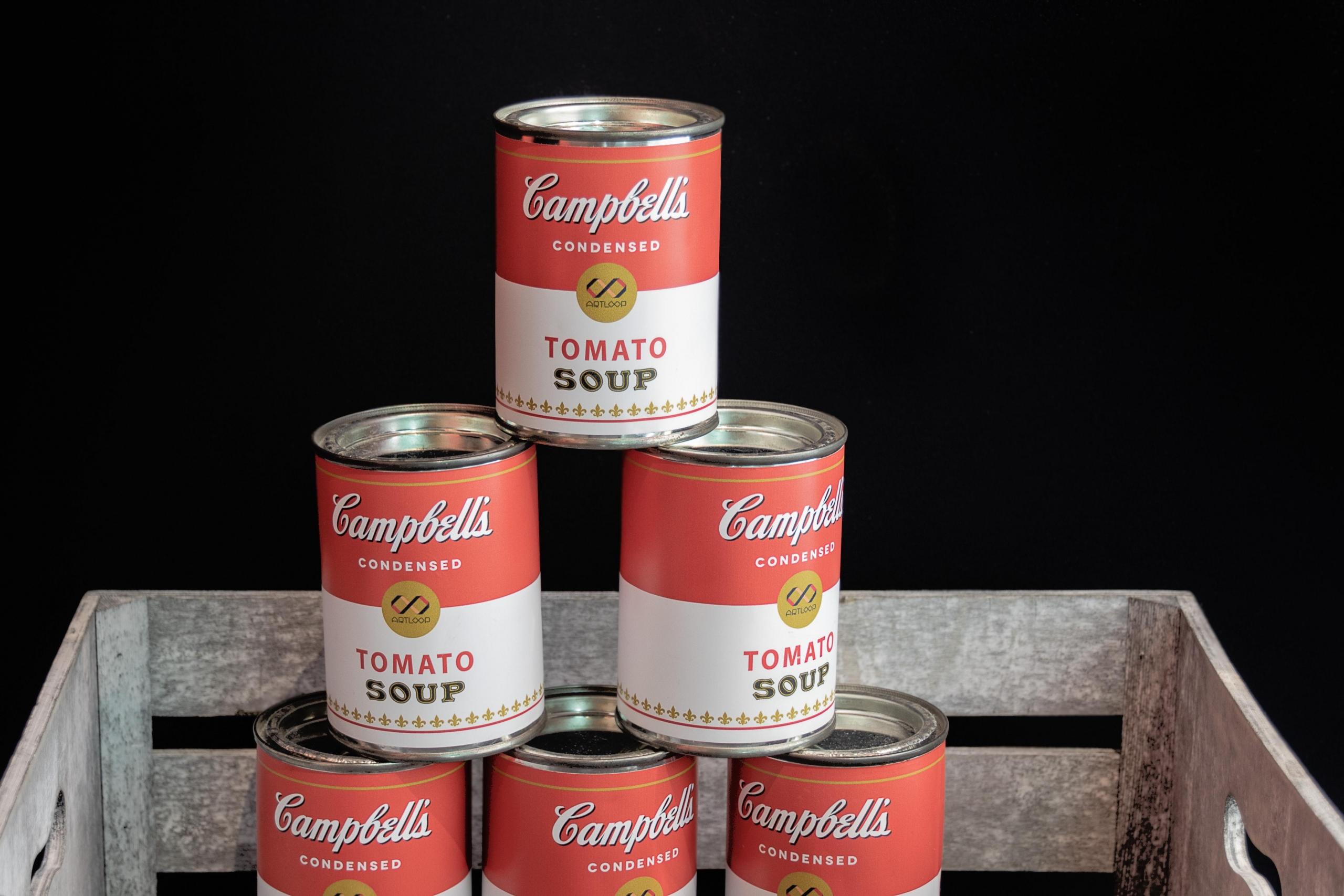 Andy Warhol's Campbell Soup Cans sind eines seiner bekanntesten Kunstwerke.