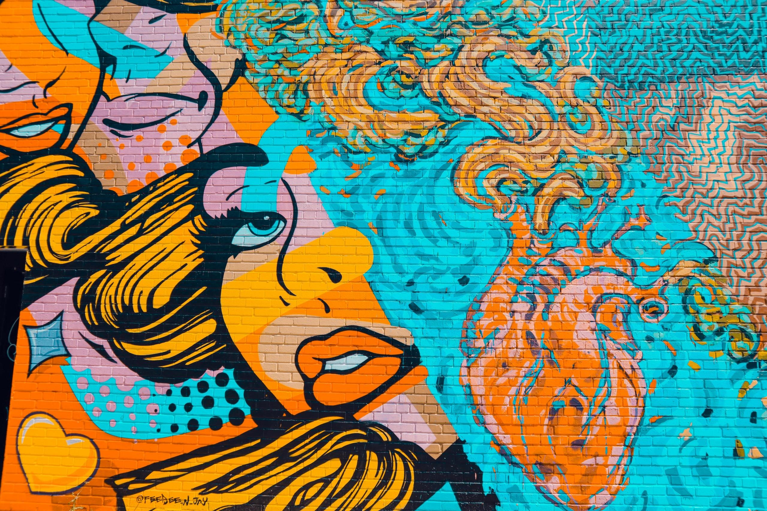 Pop Art hat viele charakteristische Merkmale.