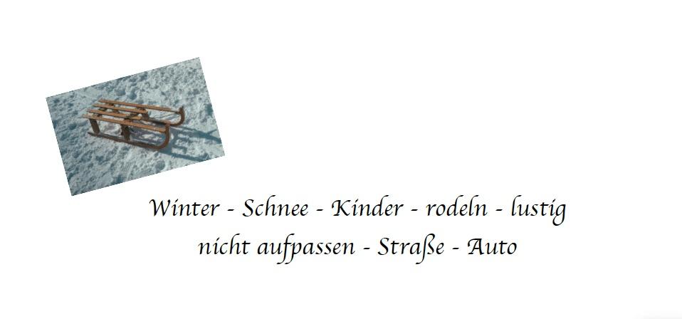 Worum geht es bei einer Reizwortgeschichte?