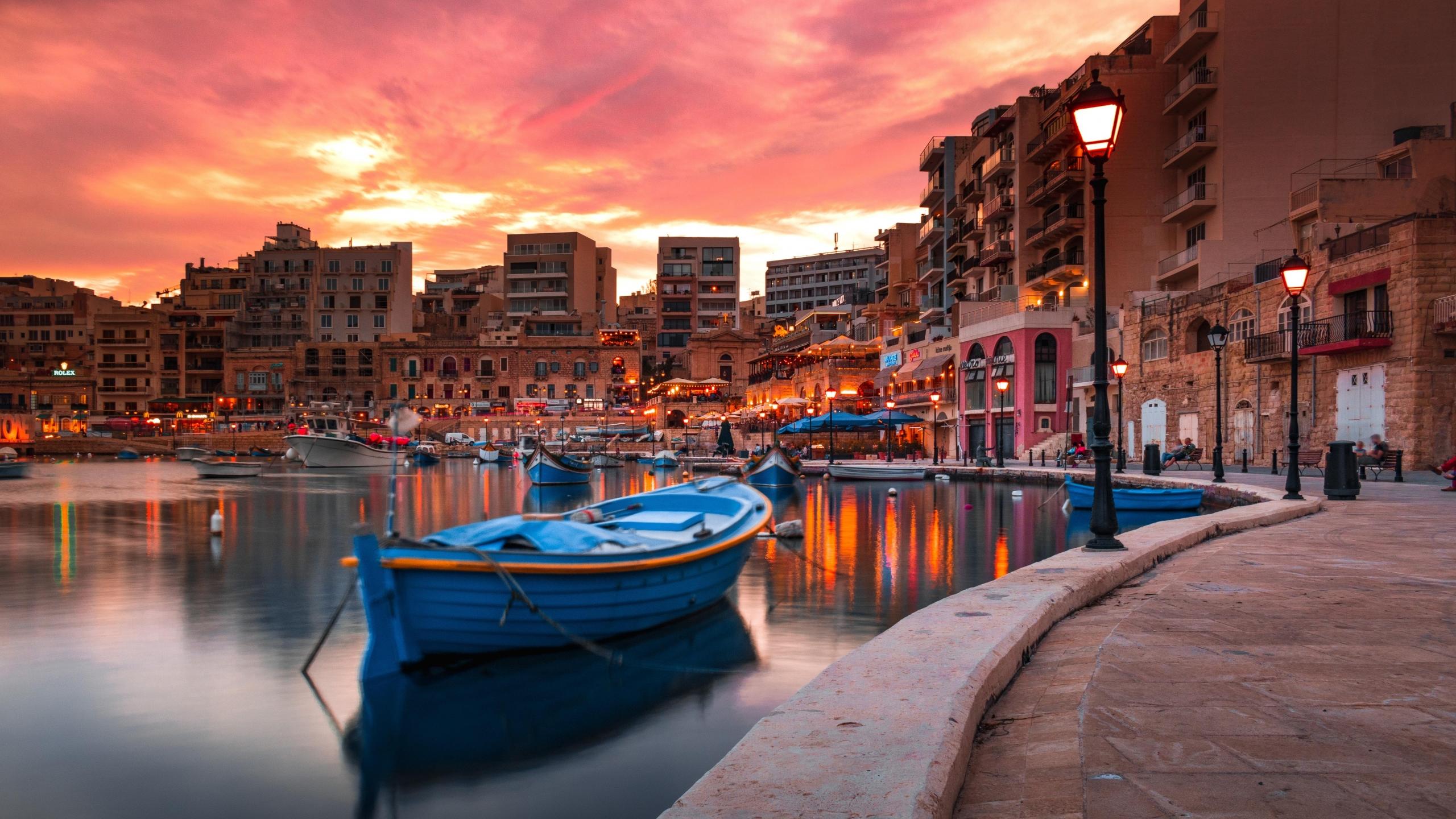 Neben dem Lernen kann man in Malta auch Urlaub machen. 