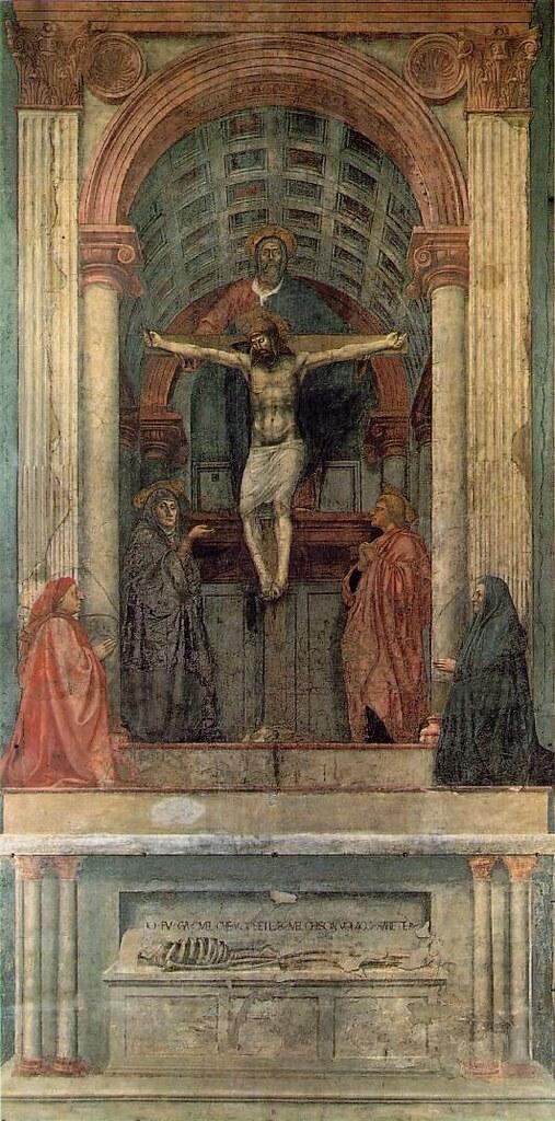 Bild von Jesus am Kreuz.