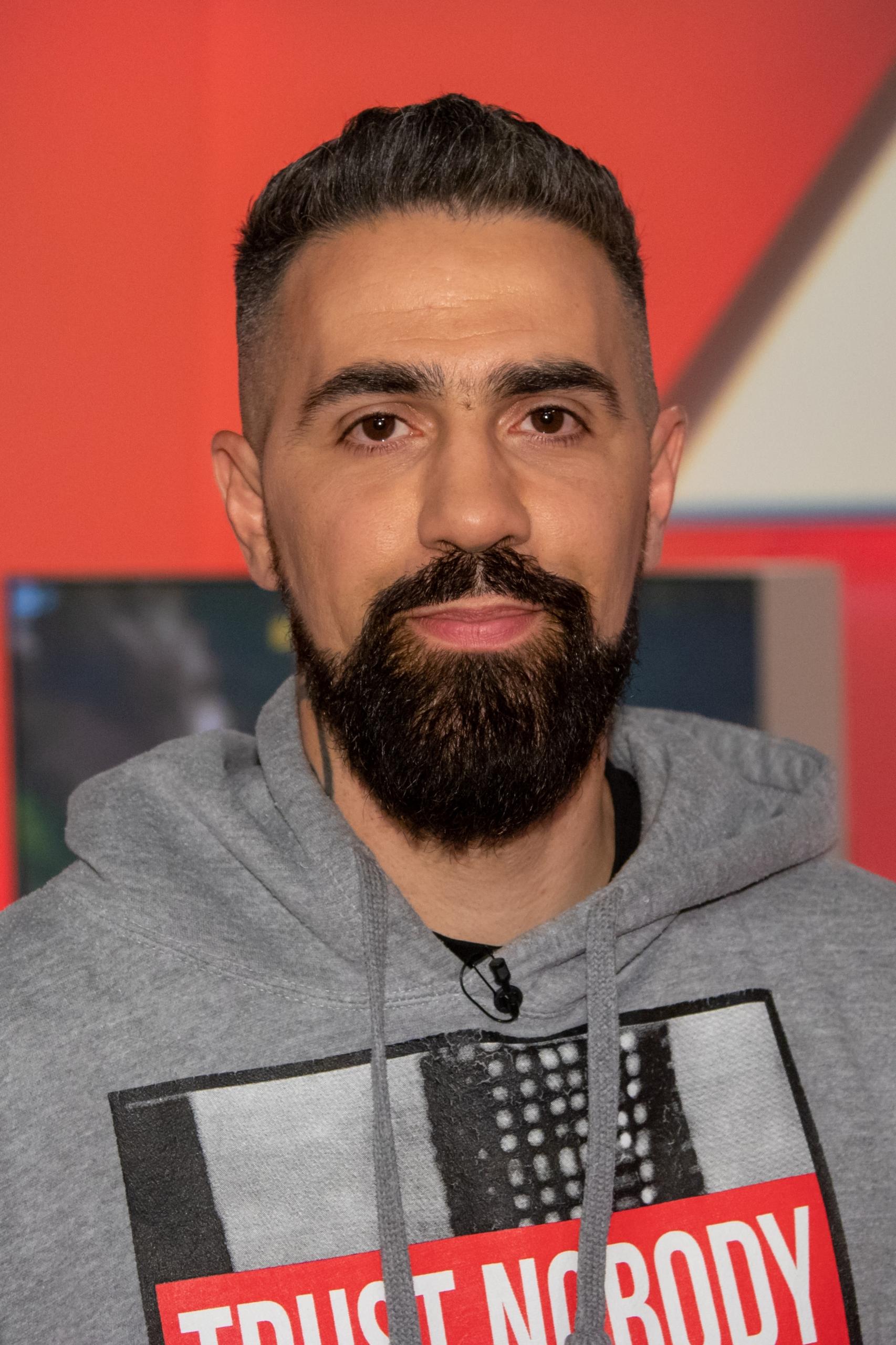 Der Deutschrapper Bushido in einer Nahaufnahme.