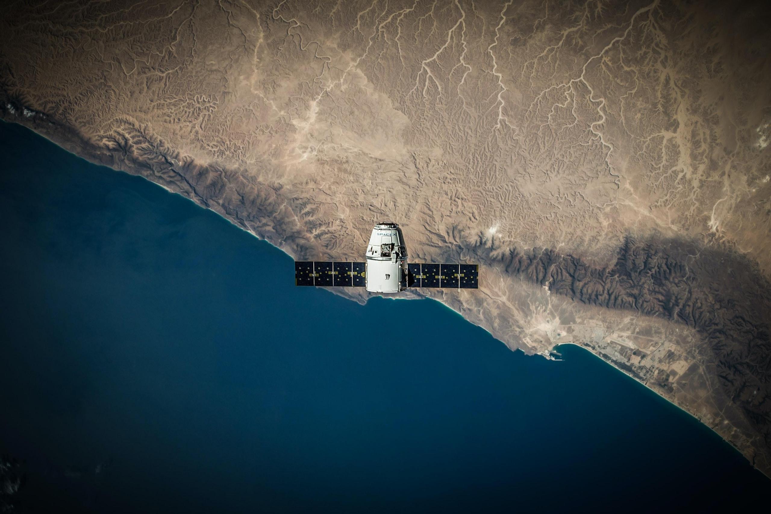 Gps-Satellit im All