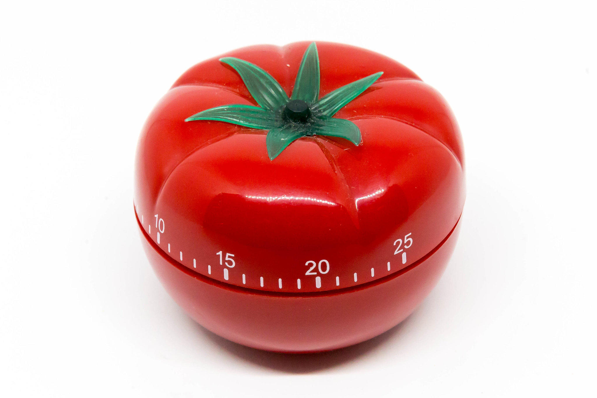 Der Pomodoro-Timer lässt sich auf genau 25 Minuten einstellen.