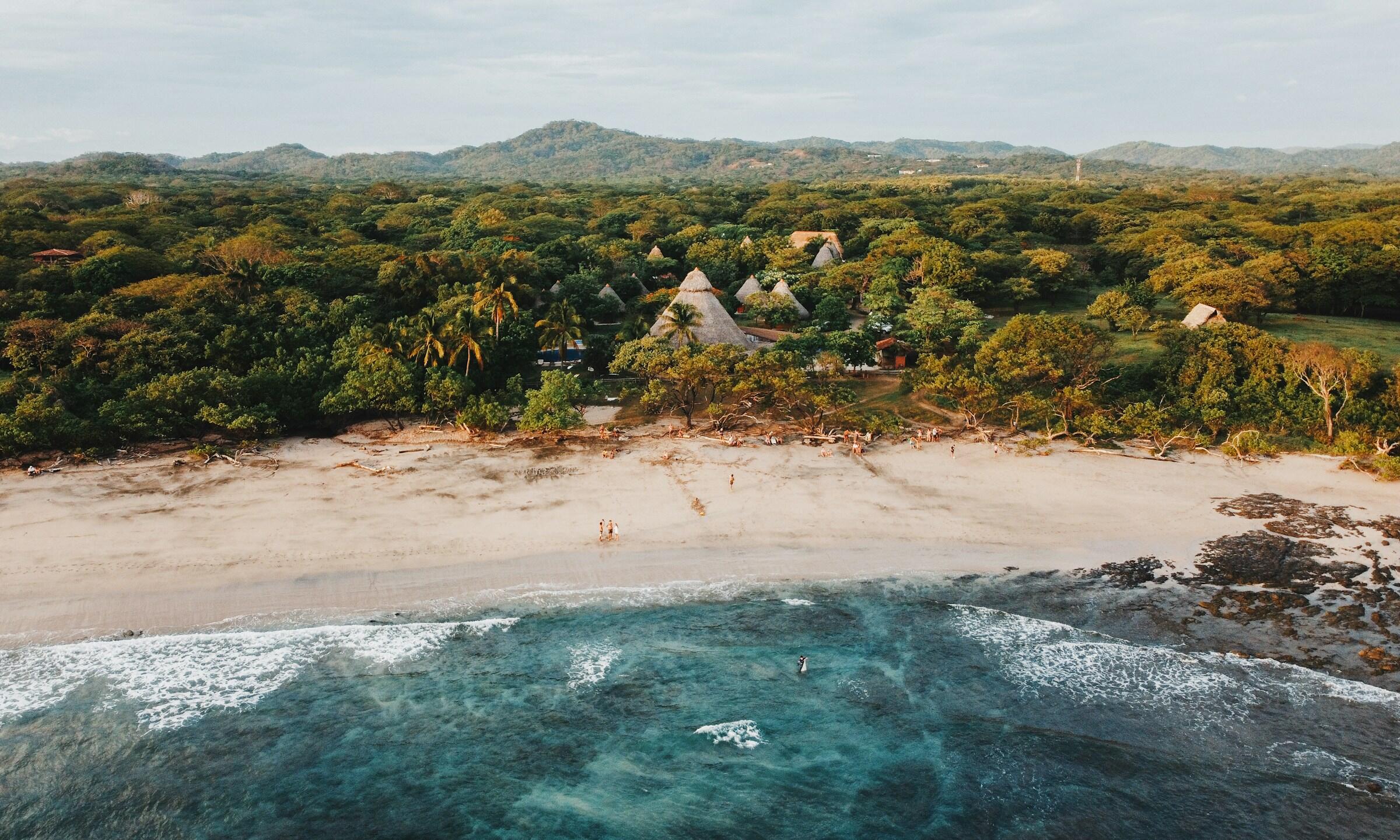 Costa Ricas Küste.