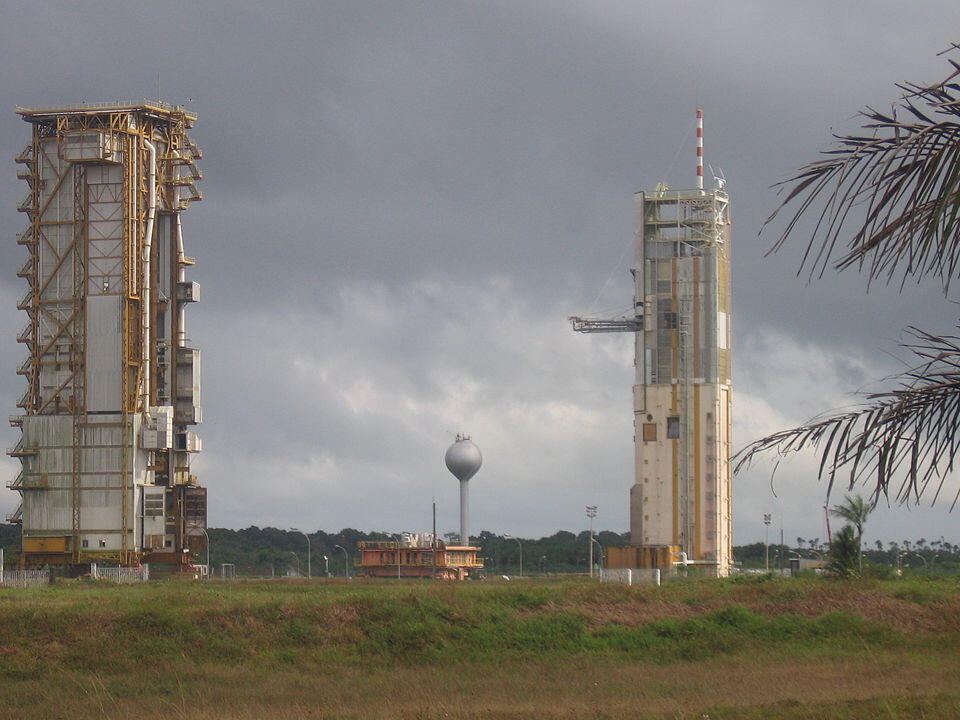Die stillgelegte Startrampe ELA-2