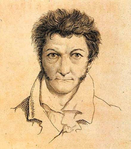 Bei einem gezeichneten Portrait ist das Gesicht sorgfältig ausgearbeitet.