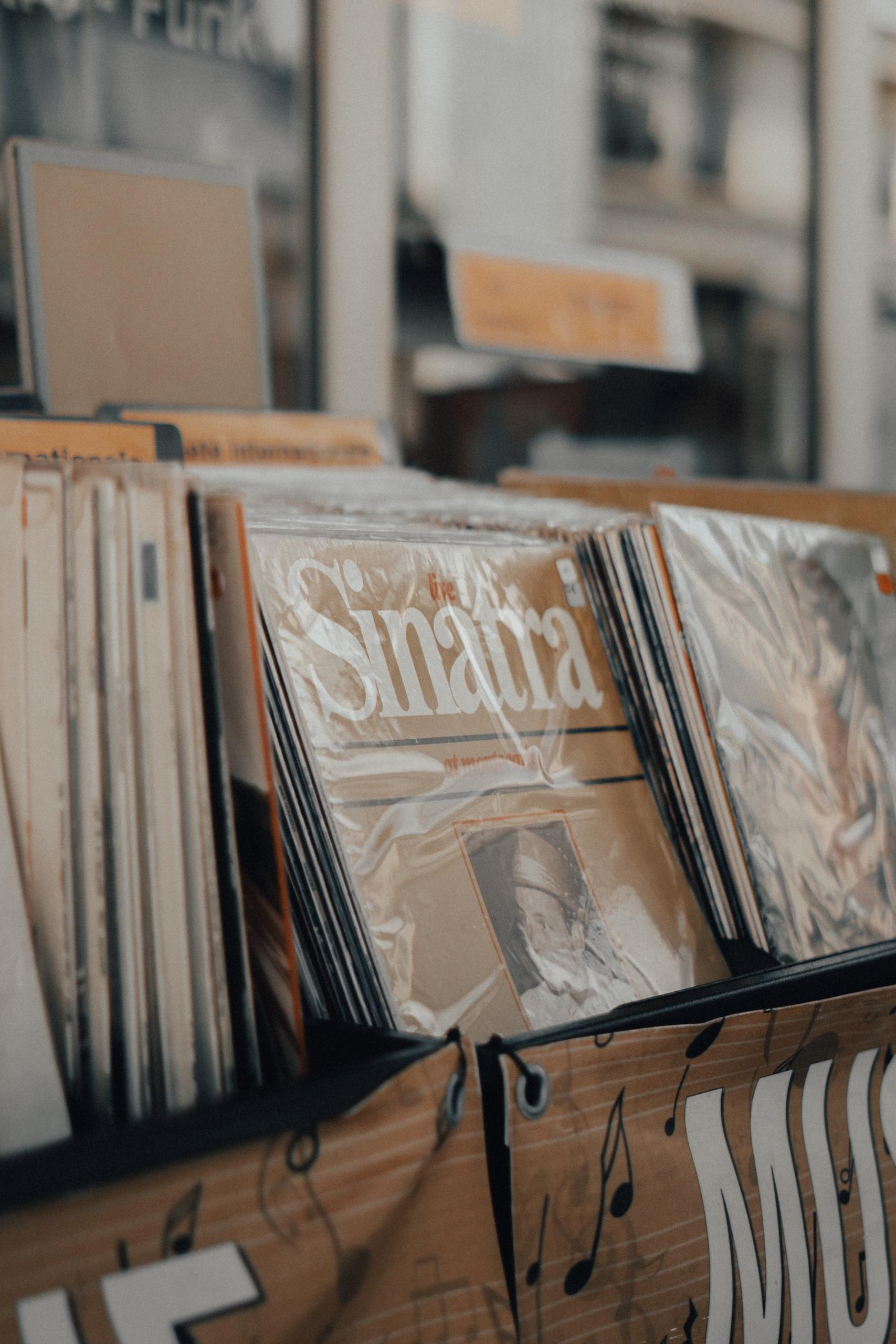 Jazz Sänger Vinyl Platten