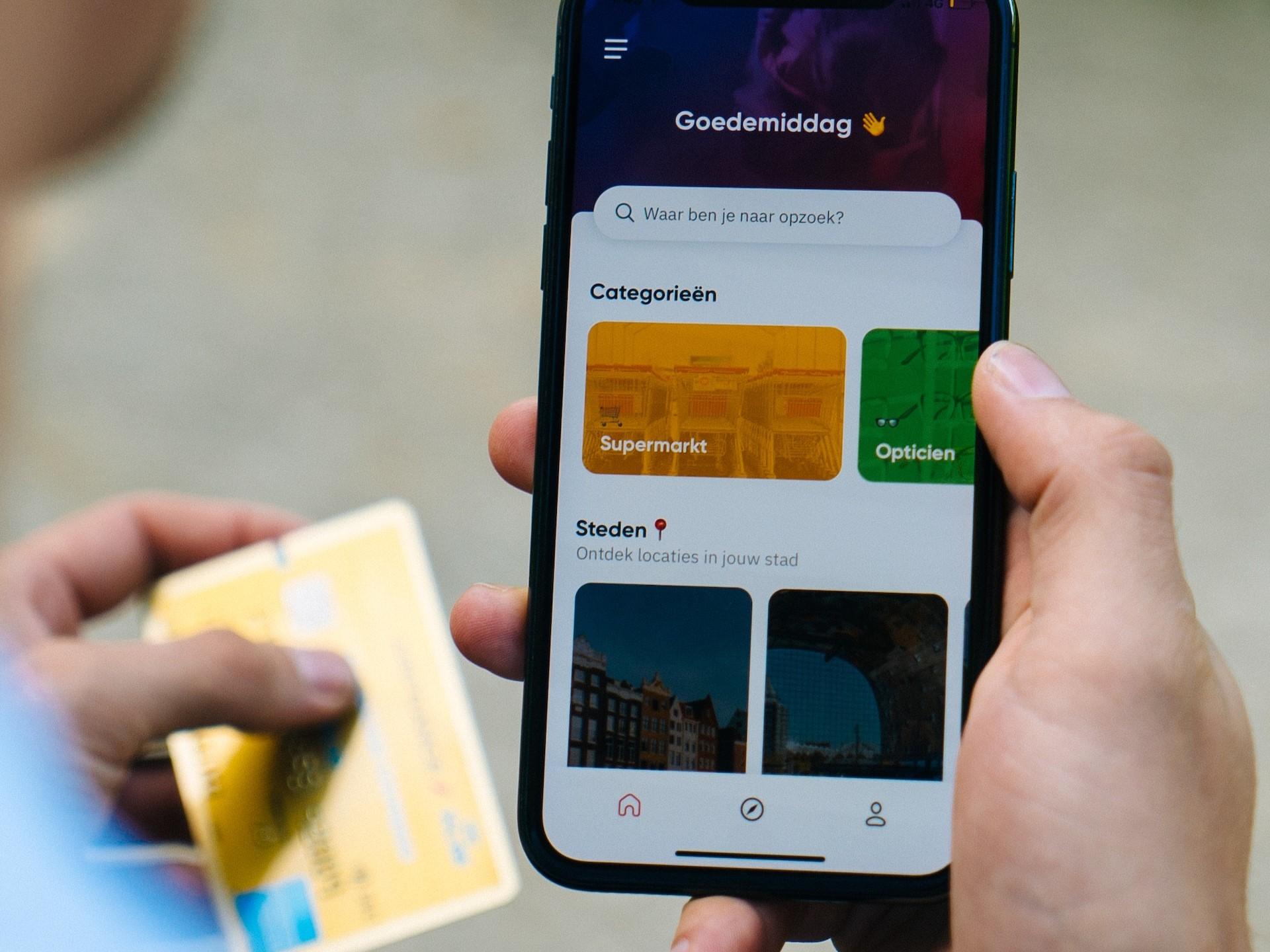 Finanz-App auf dem Smartphone