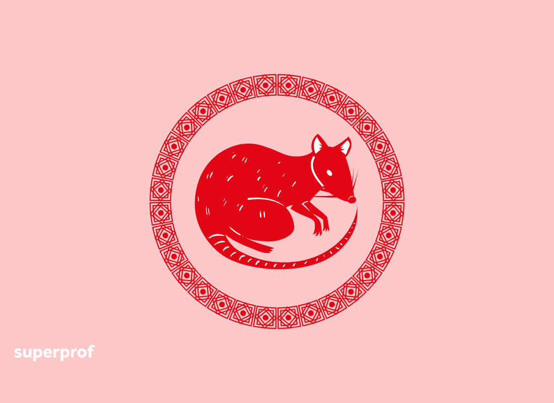 grafische Darstellung einer Ratte