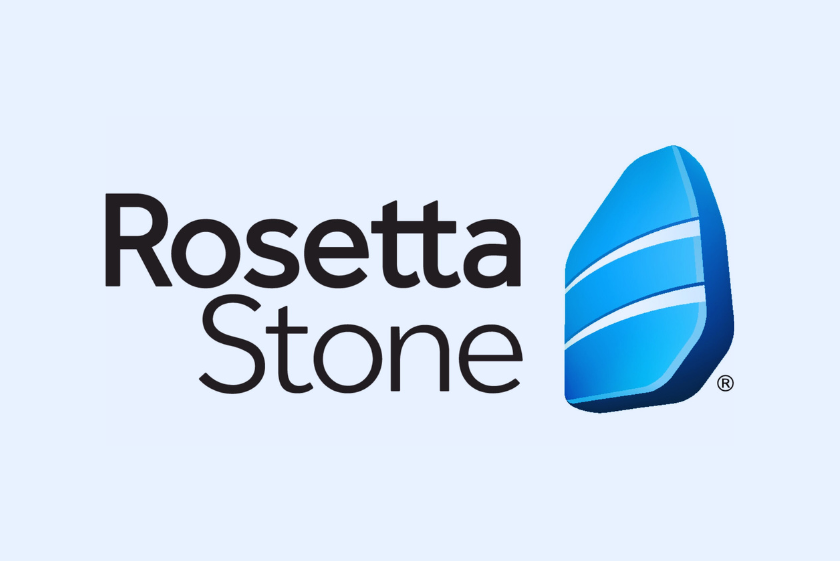 Logo der Rosetta Stone App