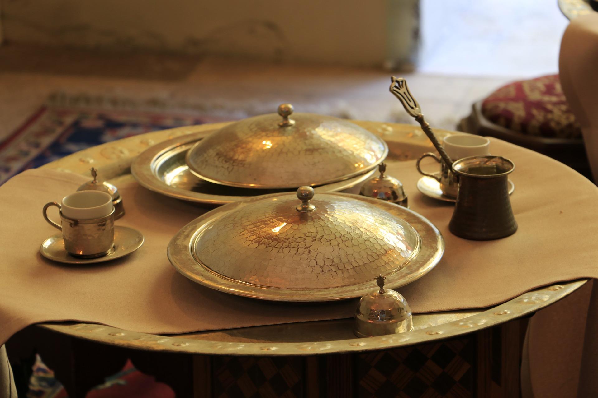 Traditionelles orientalisches Geschirr