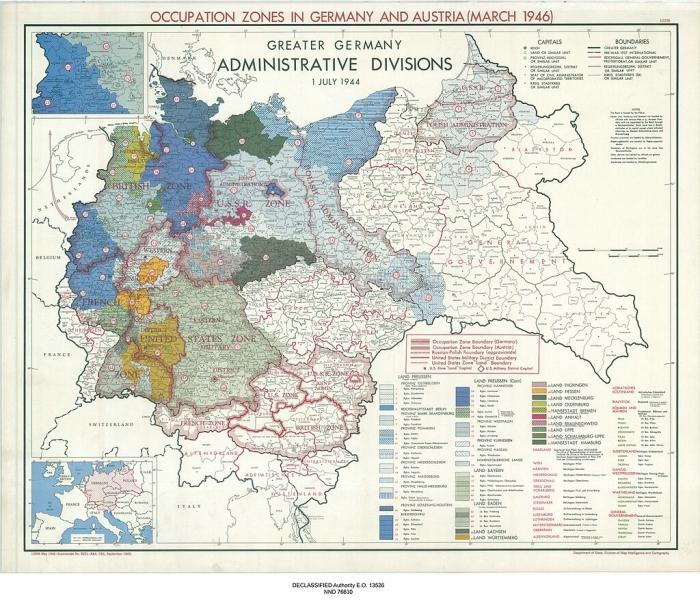 Besatzungszonen Nach Dem Zweiten Weltkrieg Besatzungszonen Deutschland: So war das Land aufgeteilt