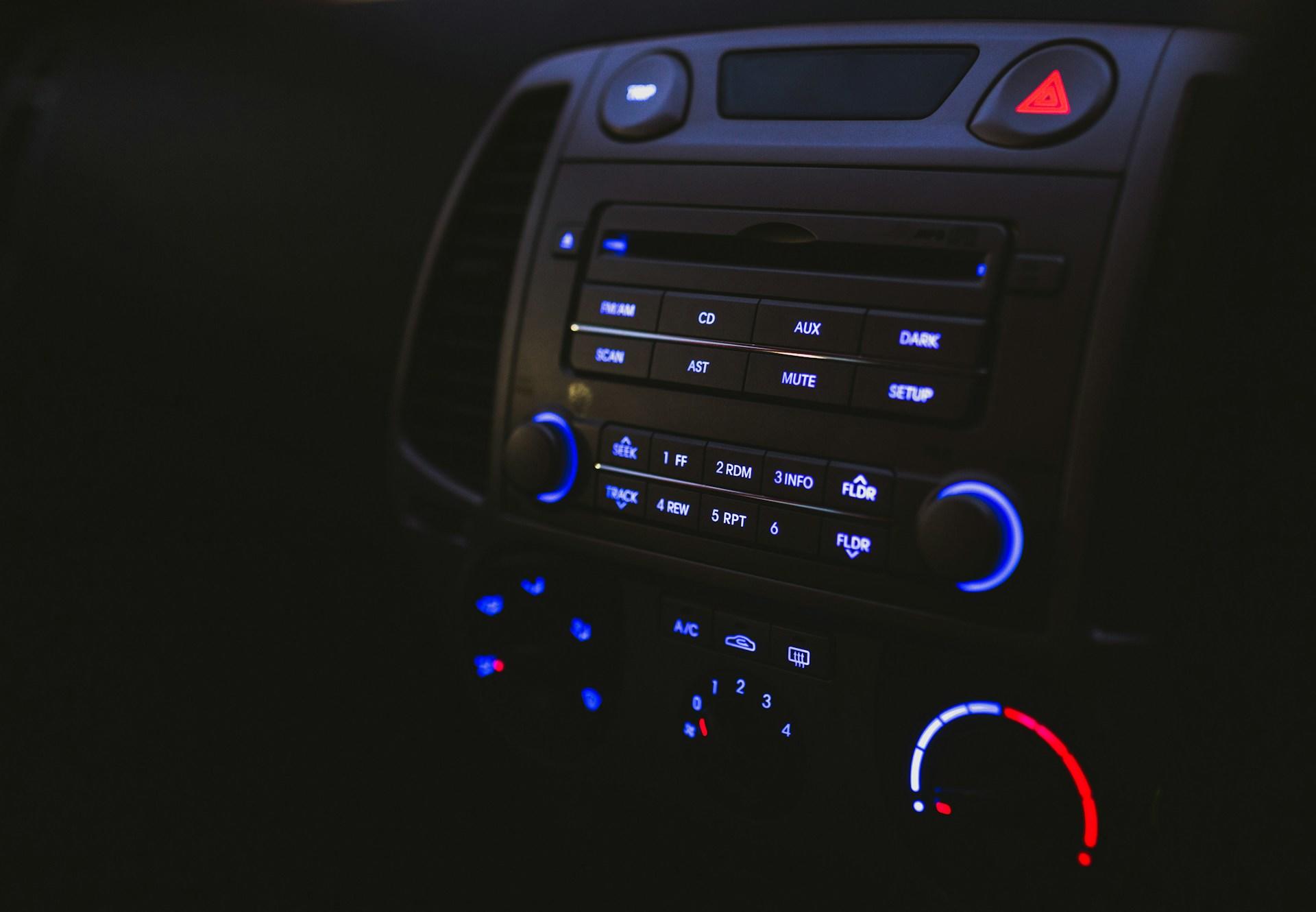 Klimaanlage in einem Auto