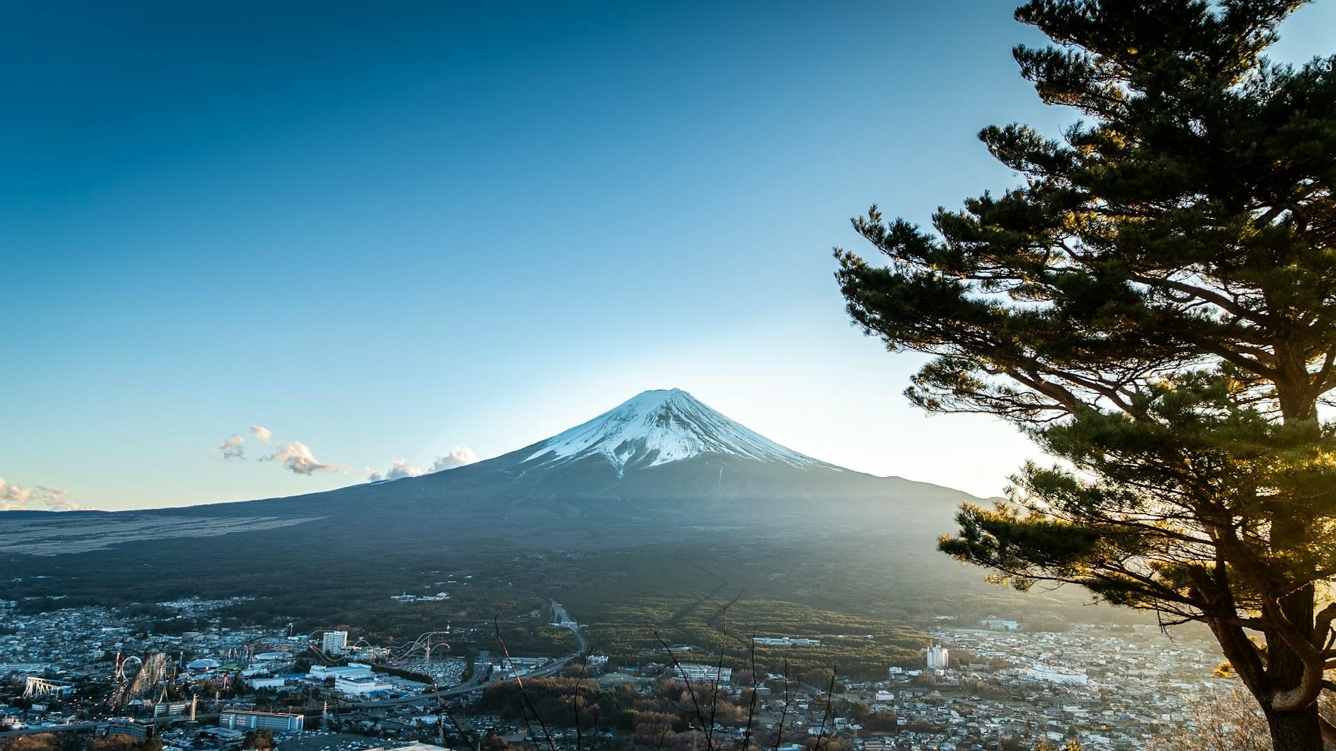 Der Mount Fuji