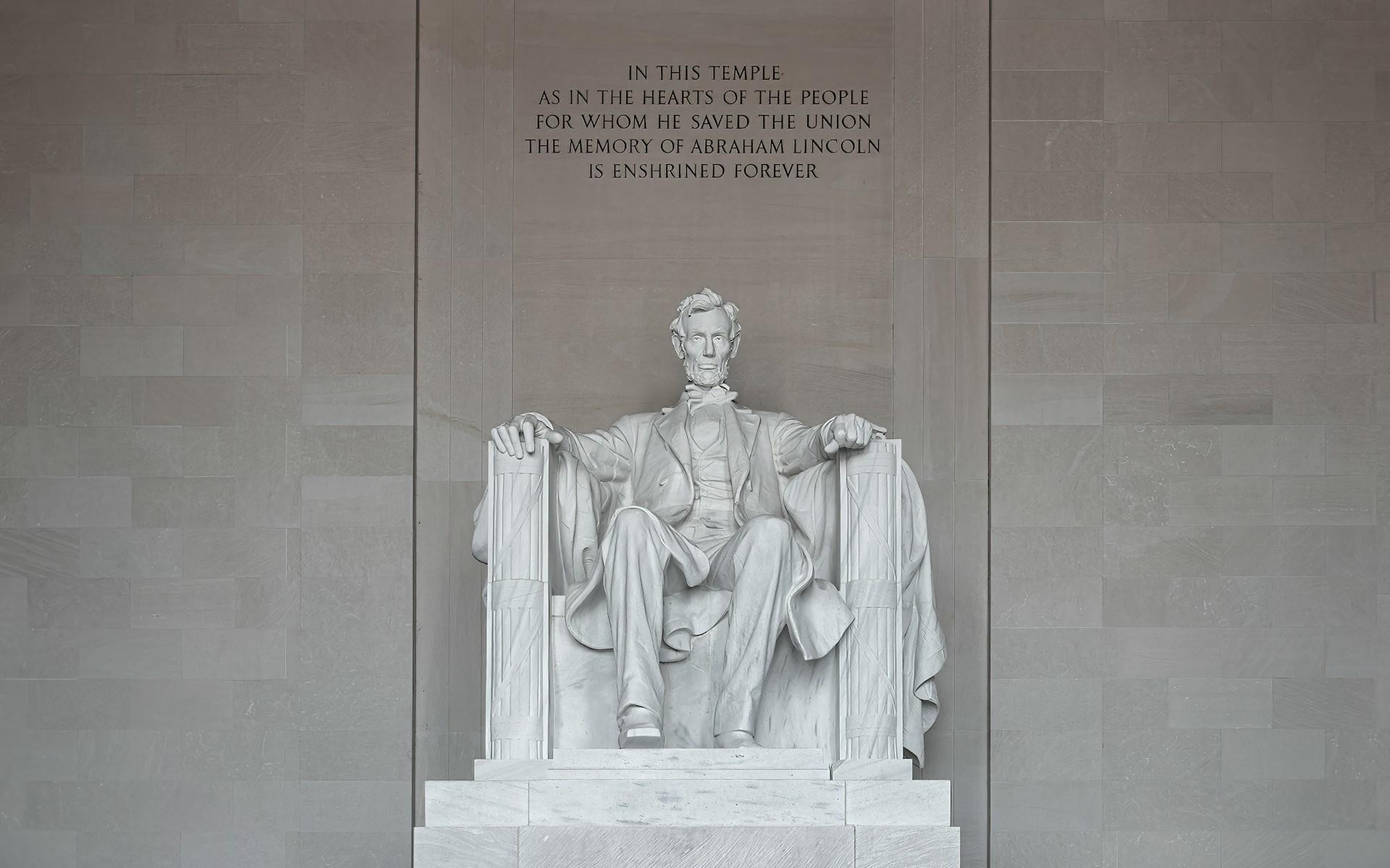 Denkmal von Abraham Lincoln