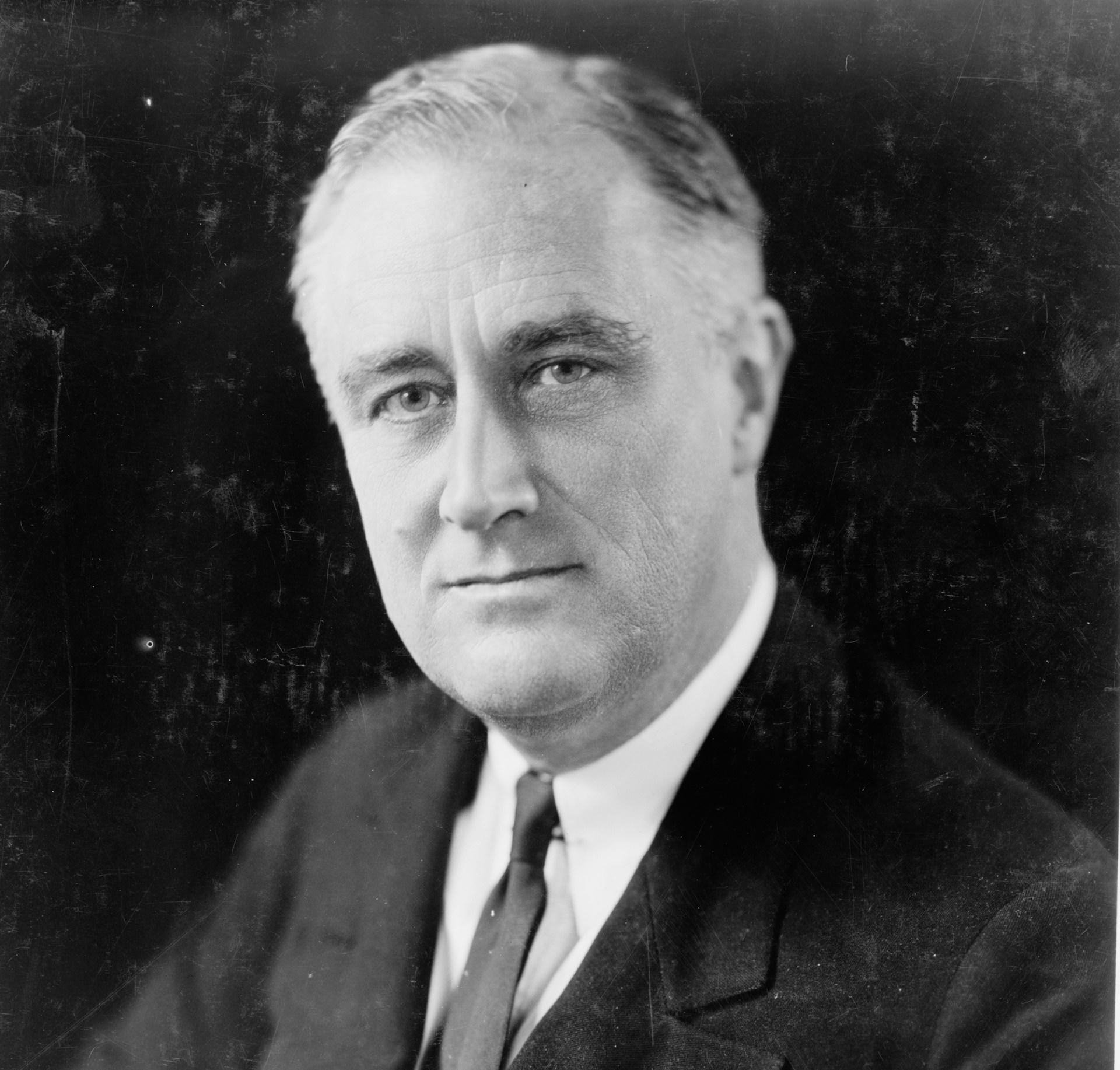 Portrait von Franklin D. Roosevelt