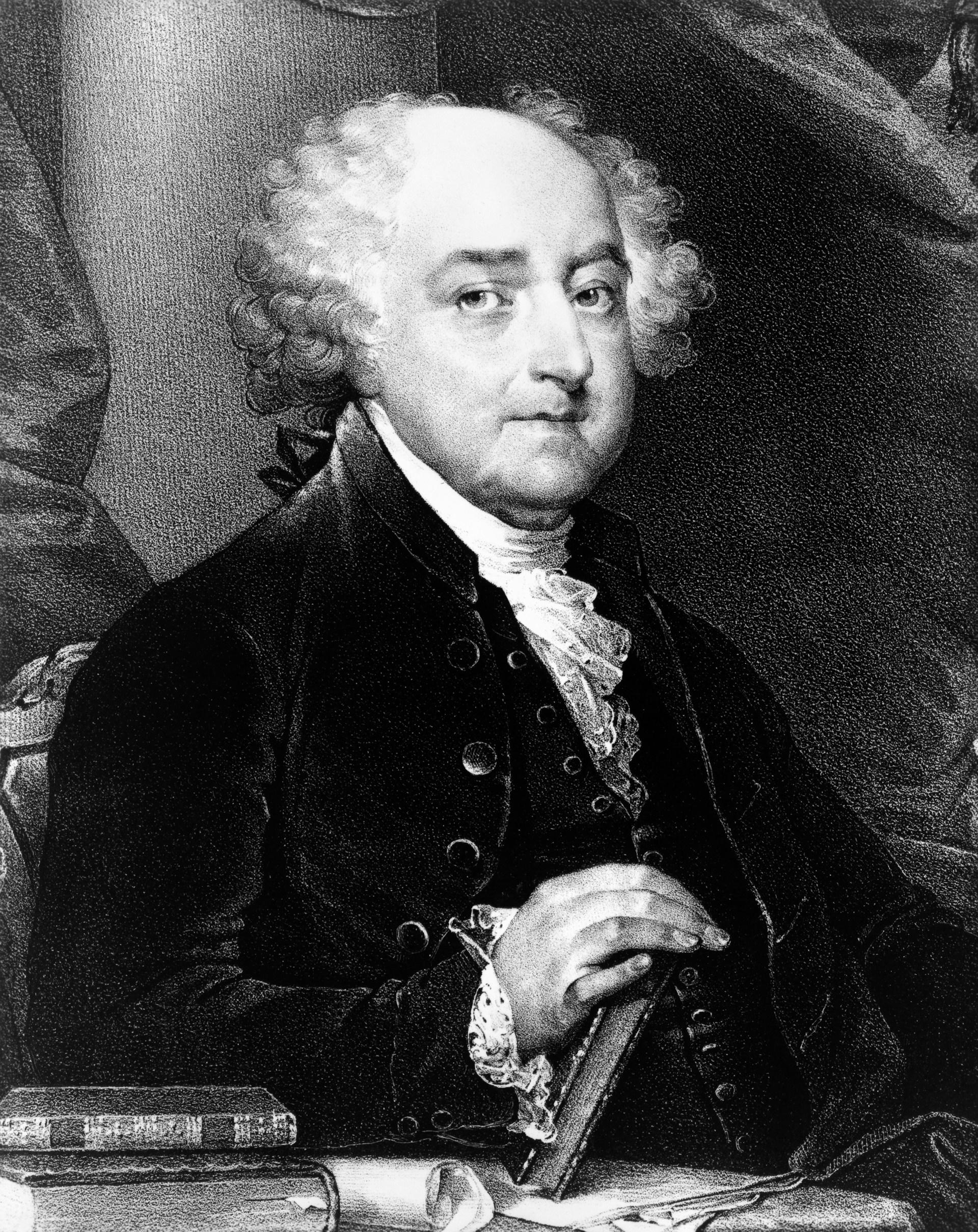 John Adams im Portrait