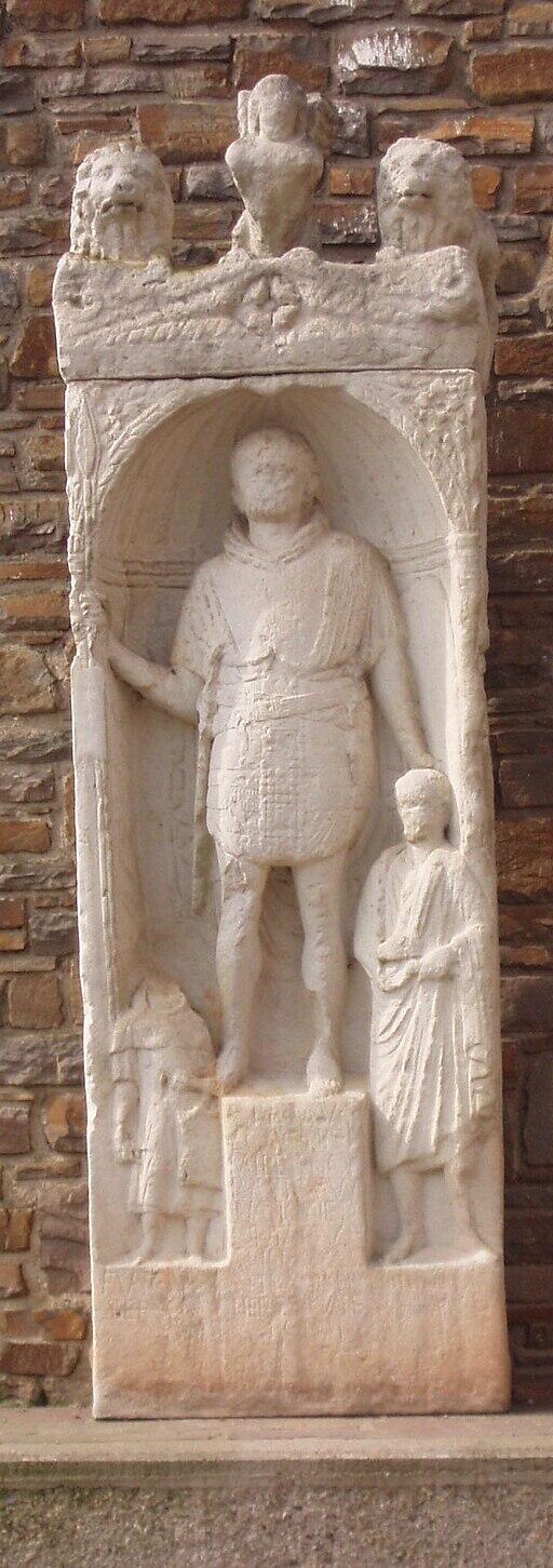 Rämischer Grabstein in Andernach