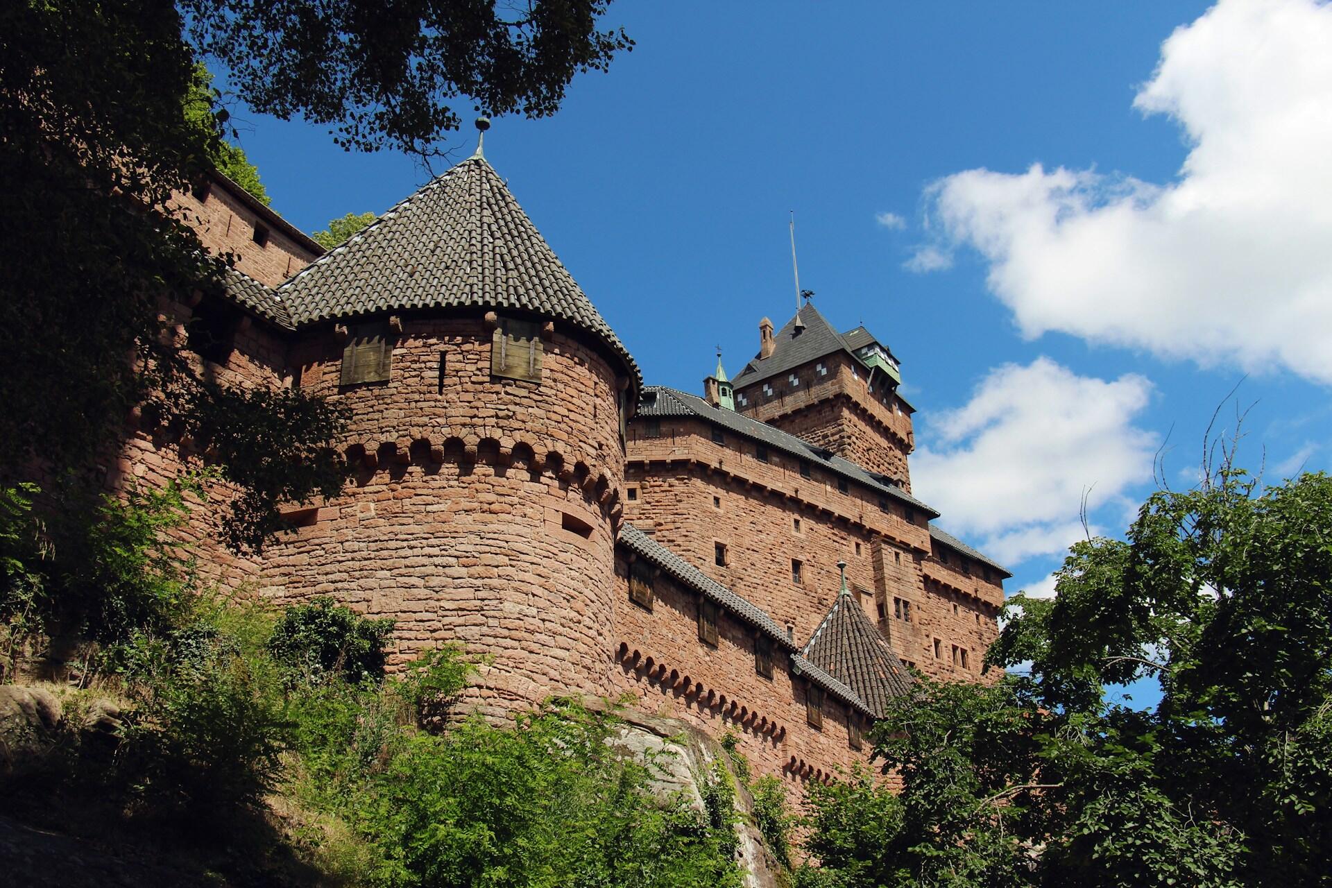 Haut-Koenigsbourg im Elsass