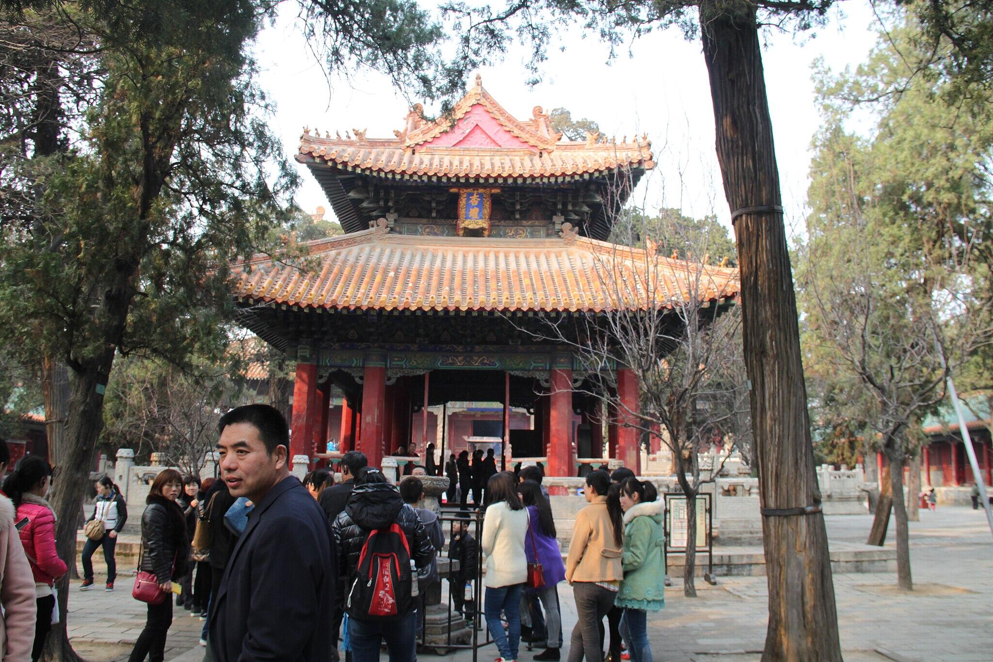 Der Konfuzius Tempel in Qufu.