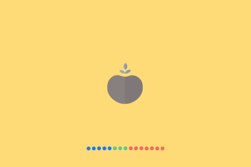 Logo der Pomodoro-App auf gelbem Hintergrund