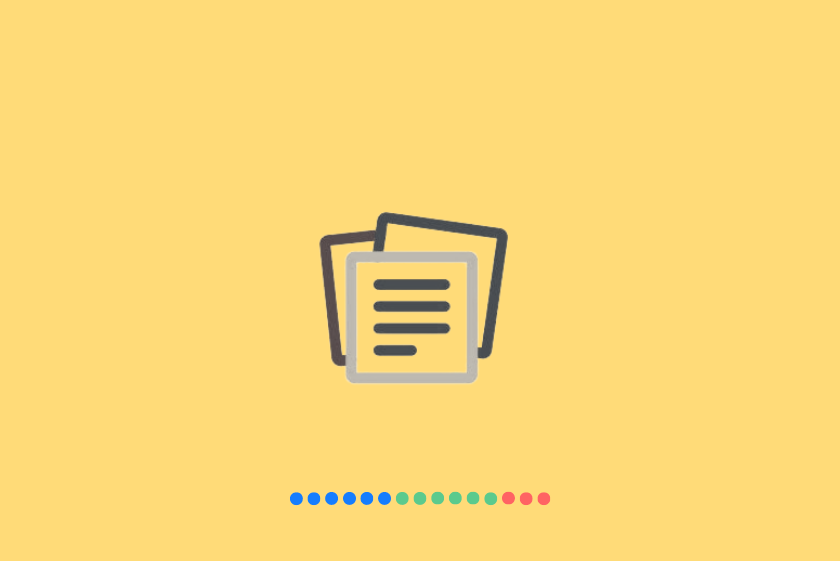 Logo der NoteBook-App auf gelbem Hintergrund