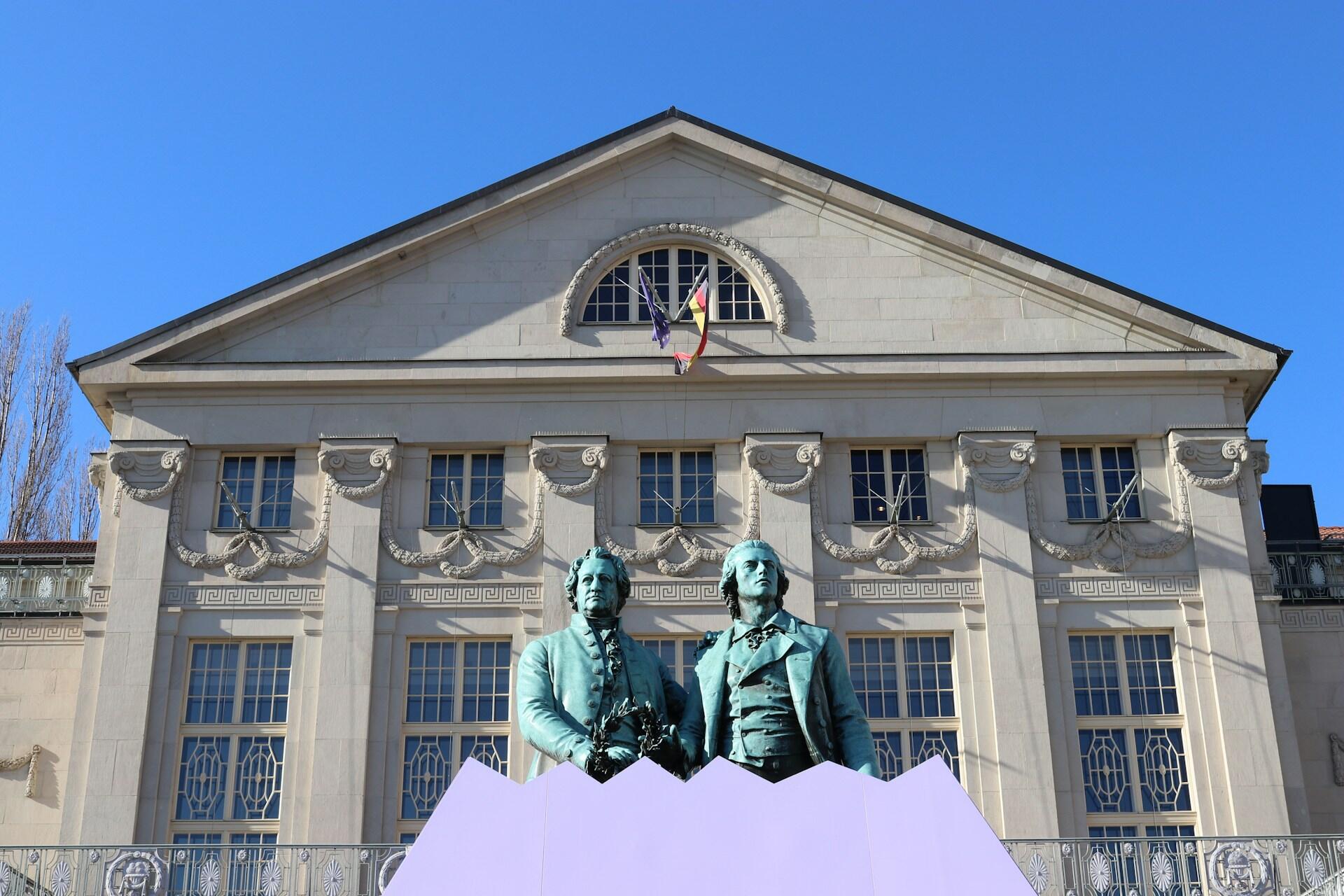 Goethe-Denkmal in Weimar